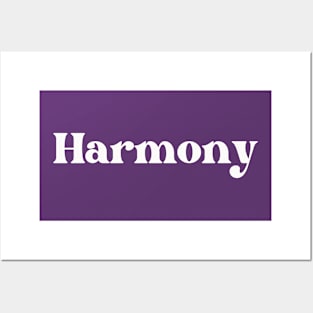 Harmony Posters and Art